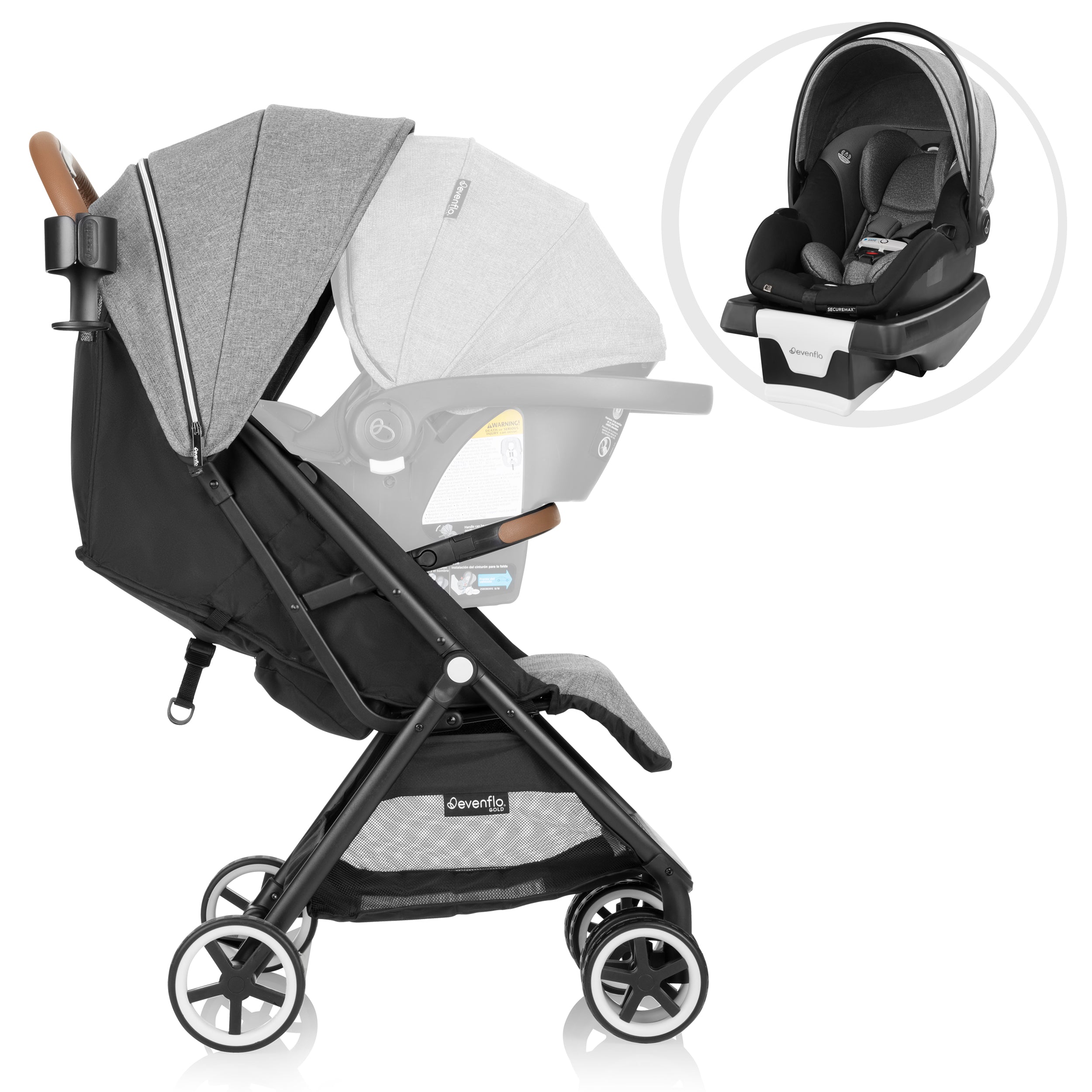 GOLD Otto Compact-Fold Travel Stroller - Image 4