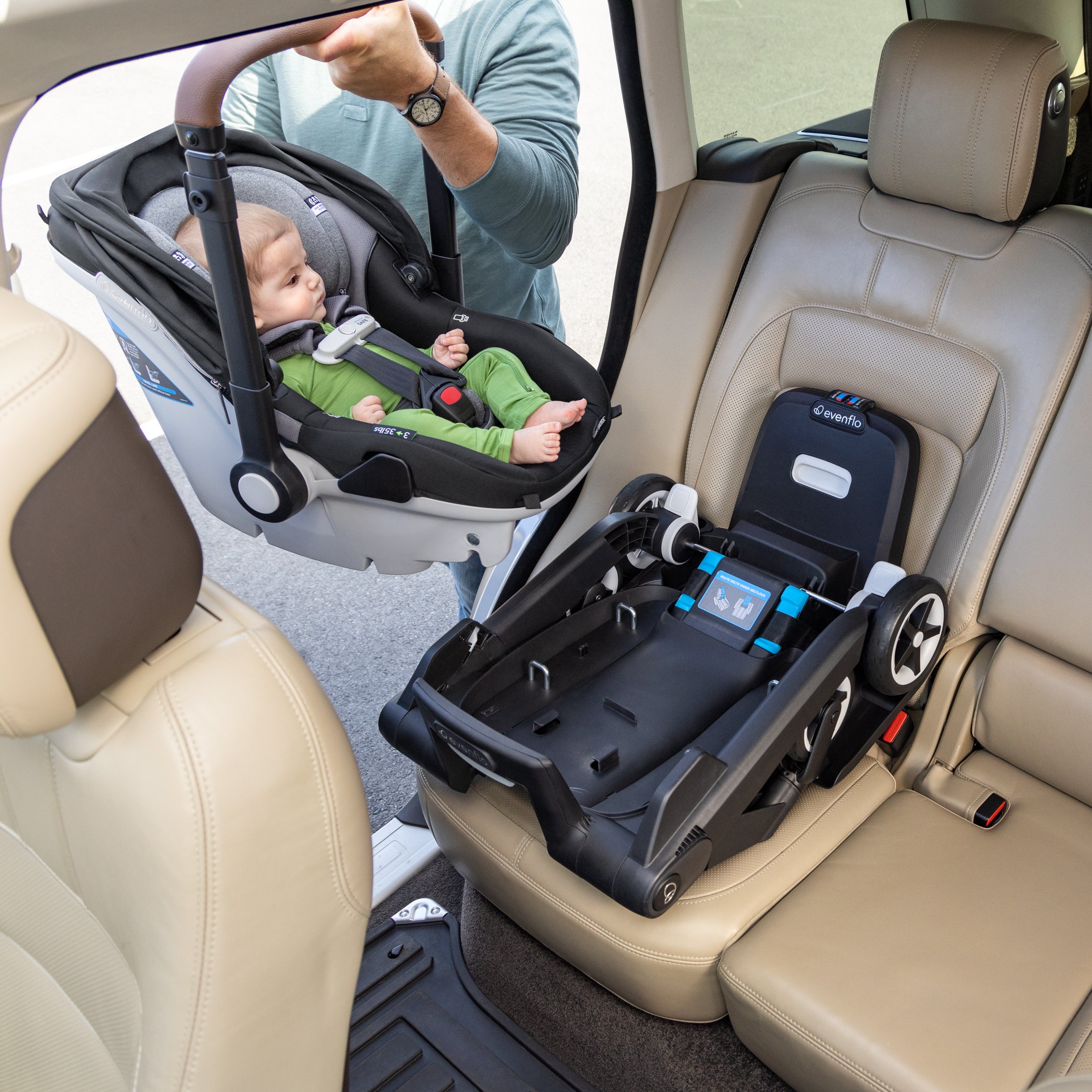 Shyft DualRide with Carryall Storage Infant Car Seat and Stroller Combo - Image 19