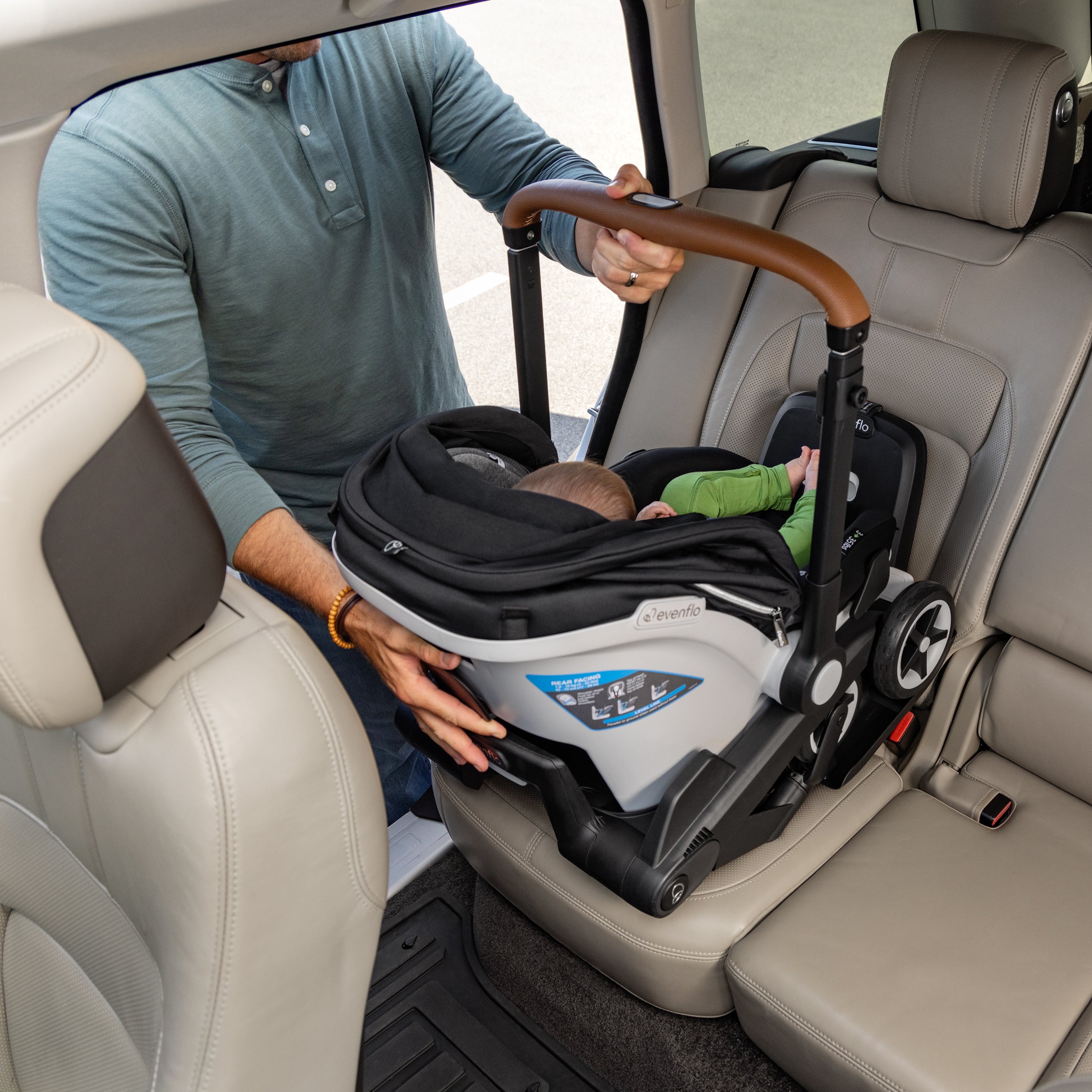 Shyft DualRide with Carryall Storage Infant Car Seat and Stroller Combo - Image 59