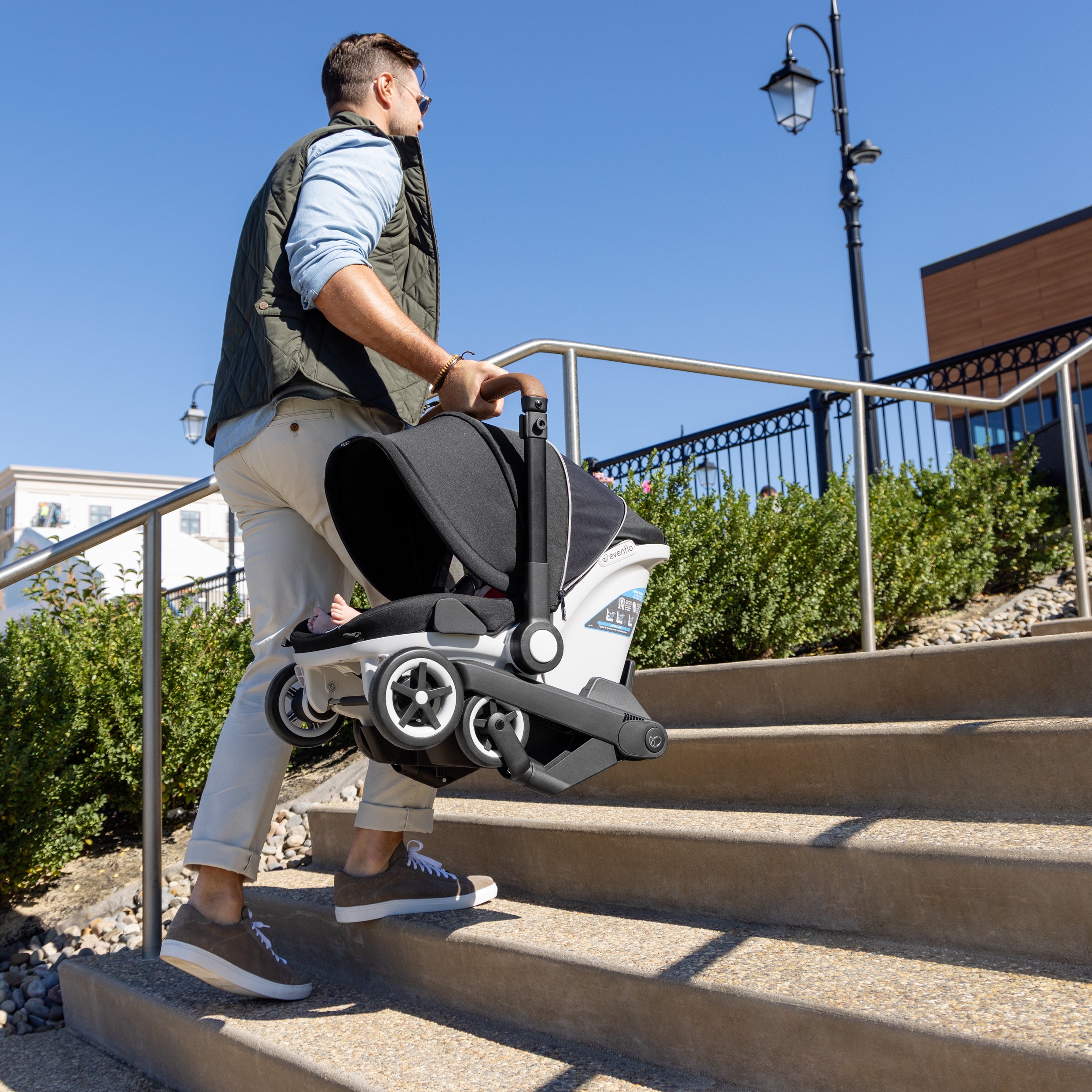 Shyft DualRide with Carryall Storage Infant Car Seat and Stroller Combo - Image 14