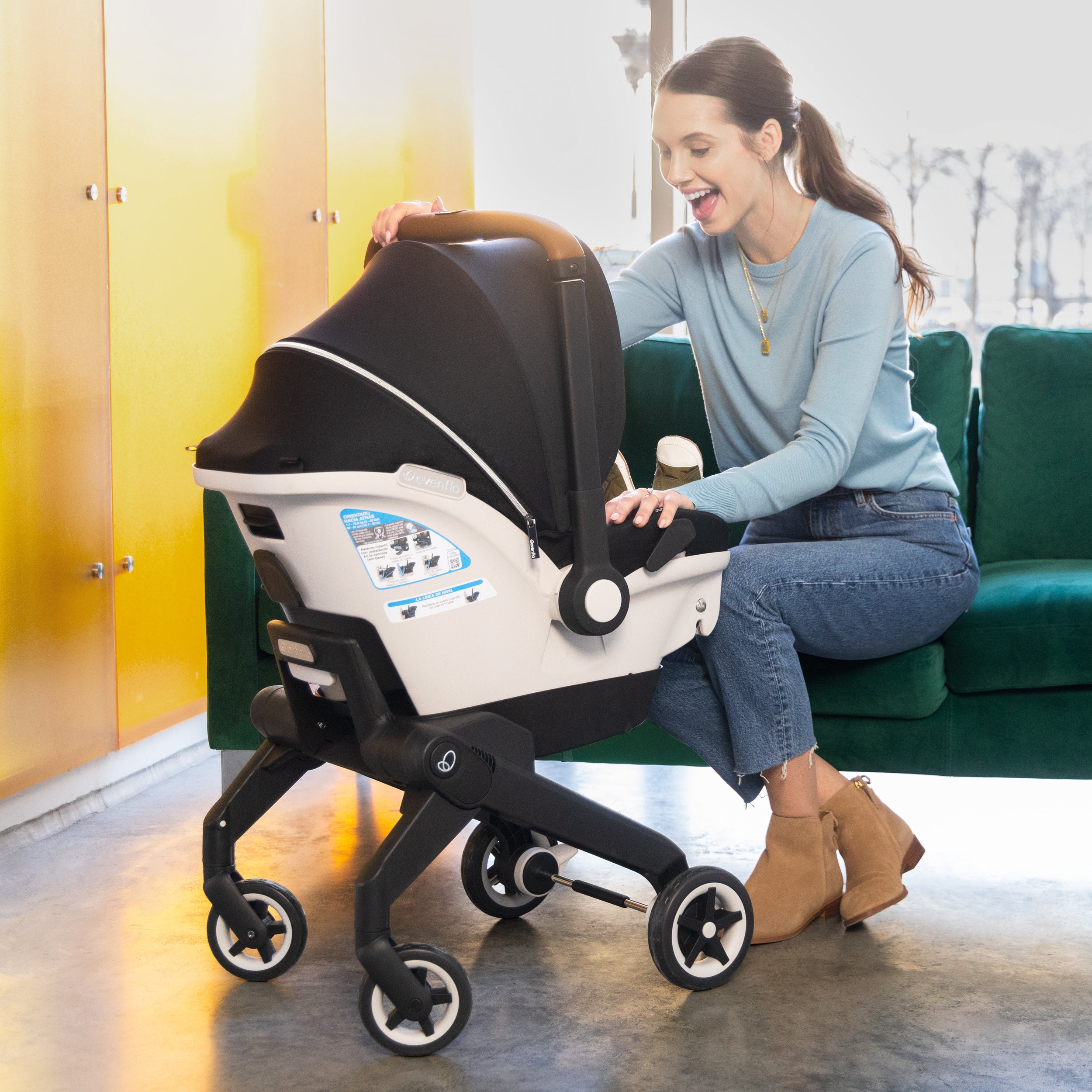 Shyft DualRide with Carryall Storage Infant Car Seat and Stroller Combo - Image 3