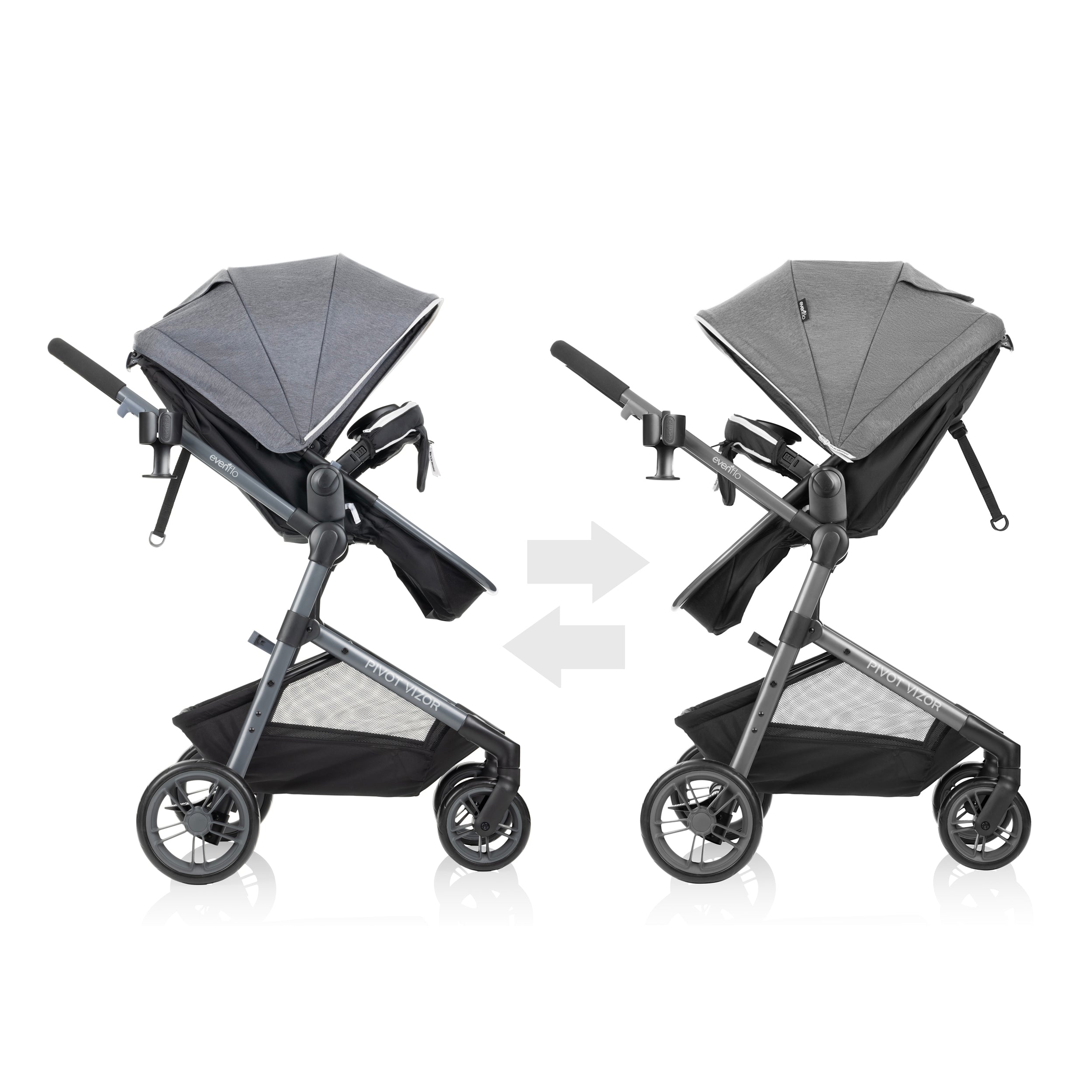 Pivot Vizor Travel System with LiteMax Infant Car Seat - Image 9