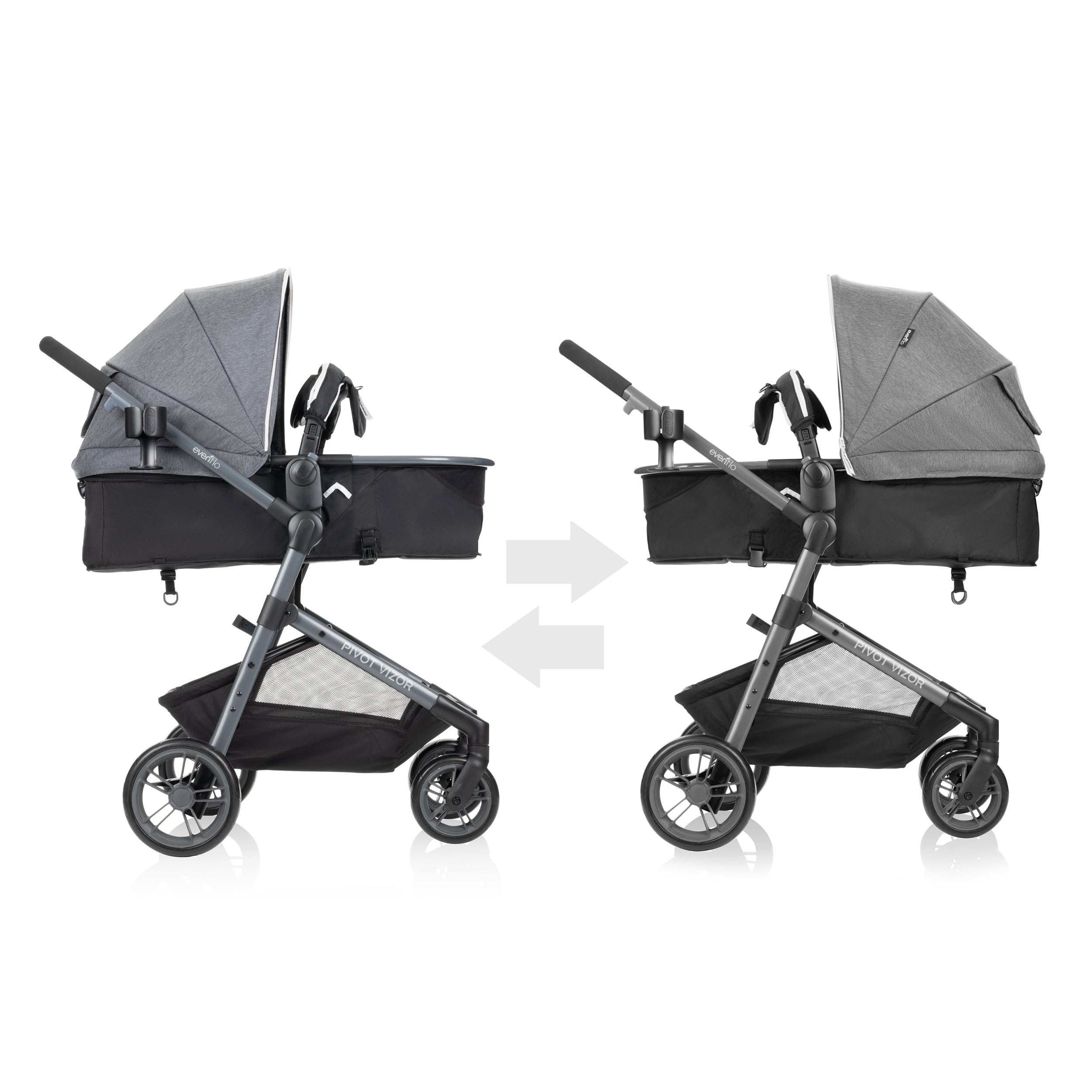 Pivot Vizor Travel System with LiteMax Infant Car Seat - Image 7
