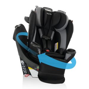 Revolve360 Extend All-in-One Rotating Car Seat with Quick Clean Cover