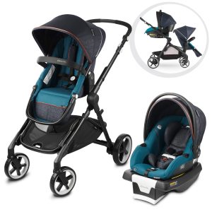 Pivot Xpand Smart Modular Travel System w/ SecureMax Infant Car Seat & SensorSafe